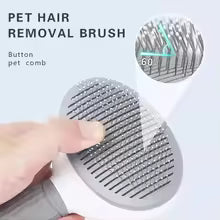 Self Cleaning Dog & Cat Brush – Deshedding Tool for Dogs and Cats