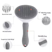 Self Cleaning Dog & Cat Brush – Deshedding Tool for Dogs and Cats