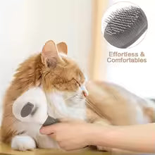 Self Cleaning Dog & Cat Brush – Deshedding Tool for Dogs and Cats